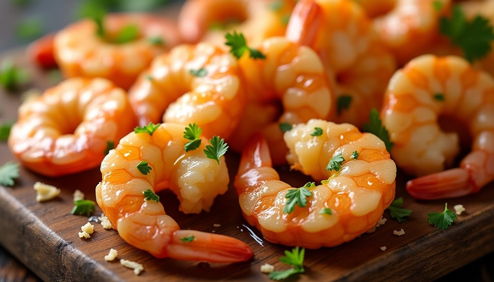 Garlic Parmesan Air Fryer Shrimp