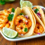 Garlic Butter Shrimp Tacos