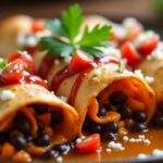 Sweet Potato & Black Bean Enchiladas