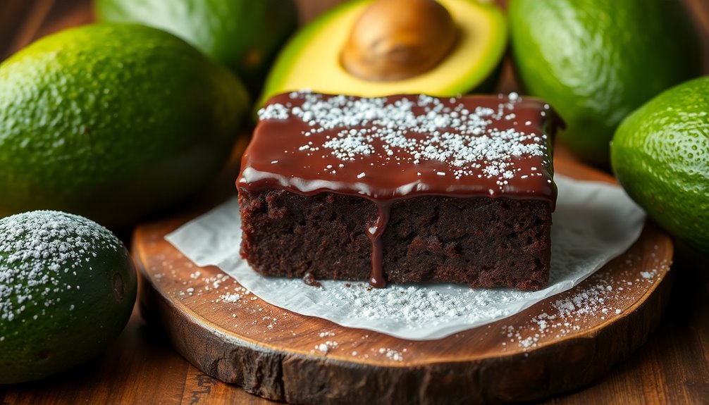 Chocolate Avocado Brownies