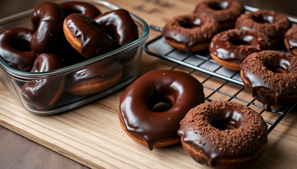 donut storage and reheating