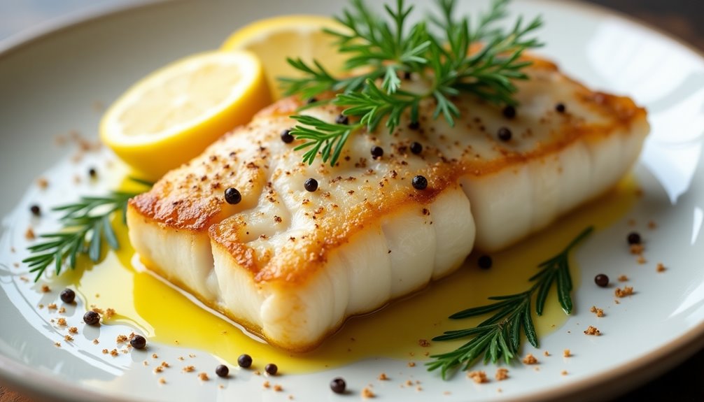 Baked Cod With Lemon and Dill