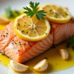 Garlic-Lemon Baked Salmon