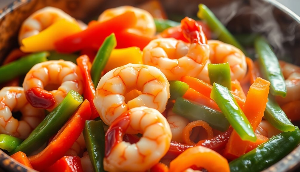 Shrimp Stir-Fry With Veggies