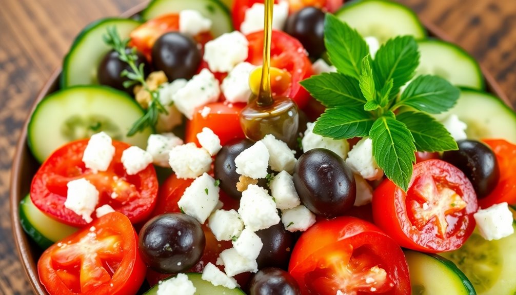 fresh tangy mediterranean flavors