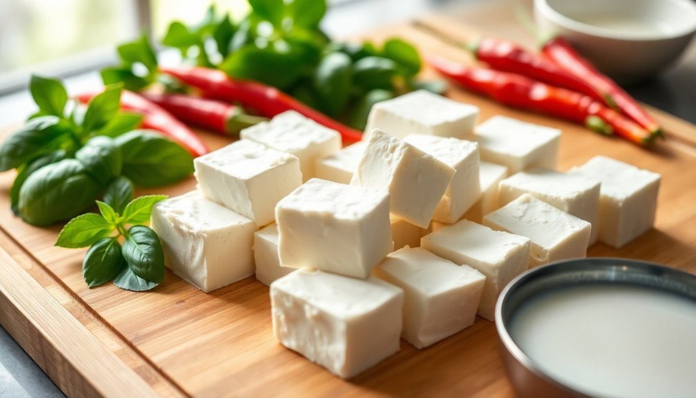 getting tofu recipe ready