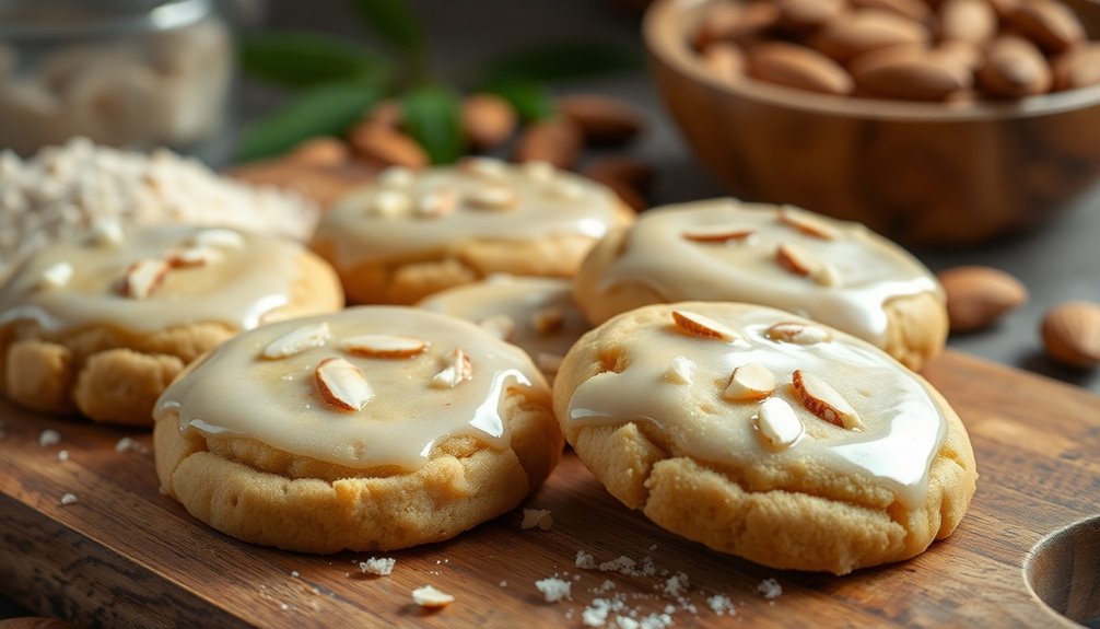 gluten free cookies made with almond flour