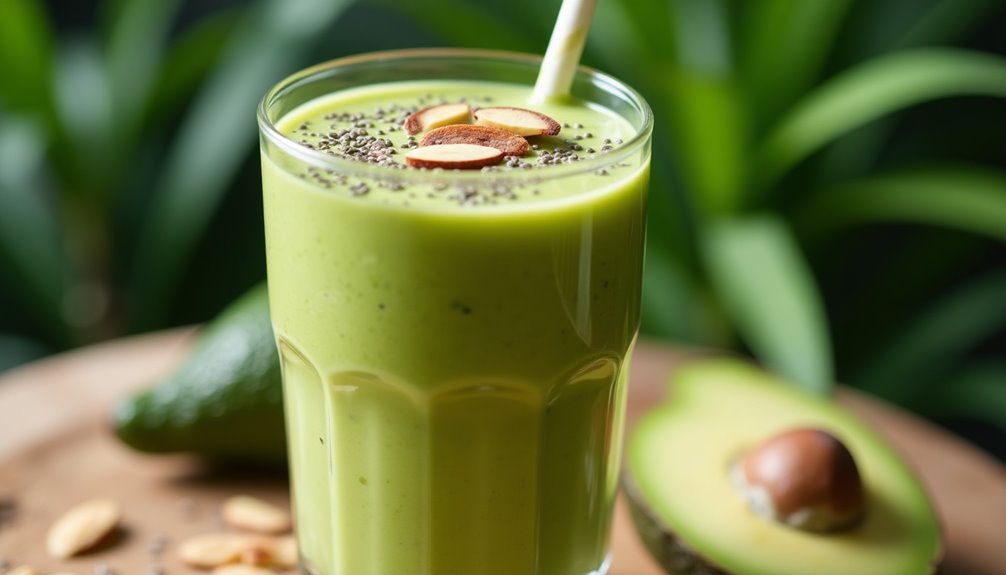 Avocado and Matcha Energy Smoothie