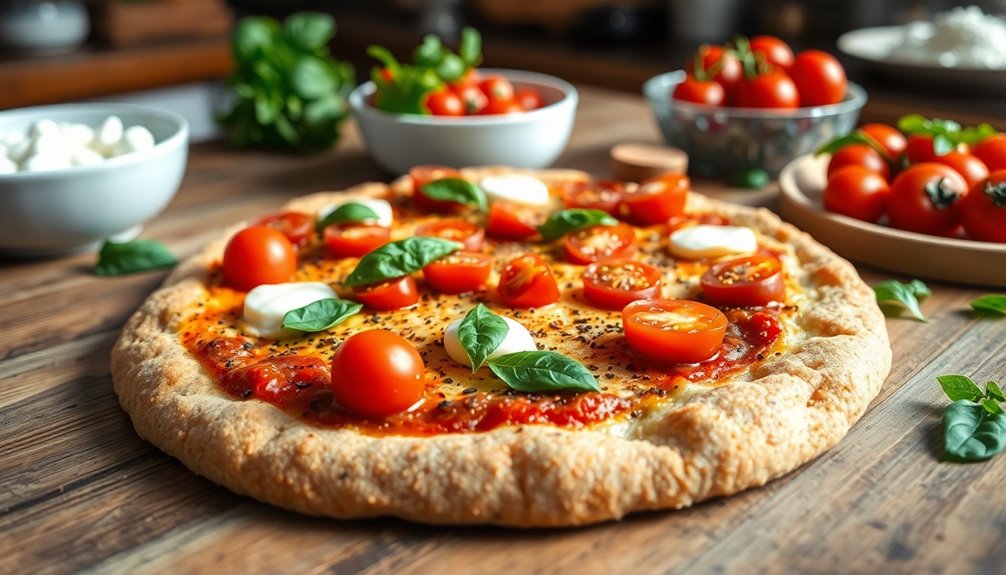 healthy alternative pizza crust