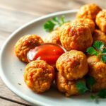 Air-Fried Turkey Meatballs