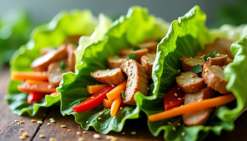 Lettuce Wraps for Bread