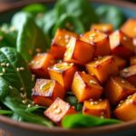 Sweet Potato and Spinach Bowl