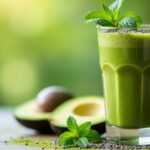 Avocado and Matcha Energy Smoothie