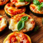 Mini Zucchini Pizzas