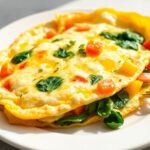 Egg White Veggie Omelette