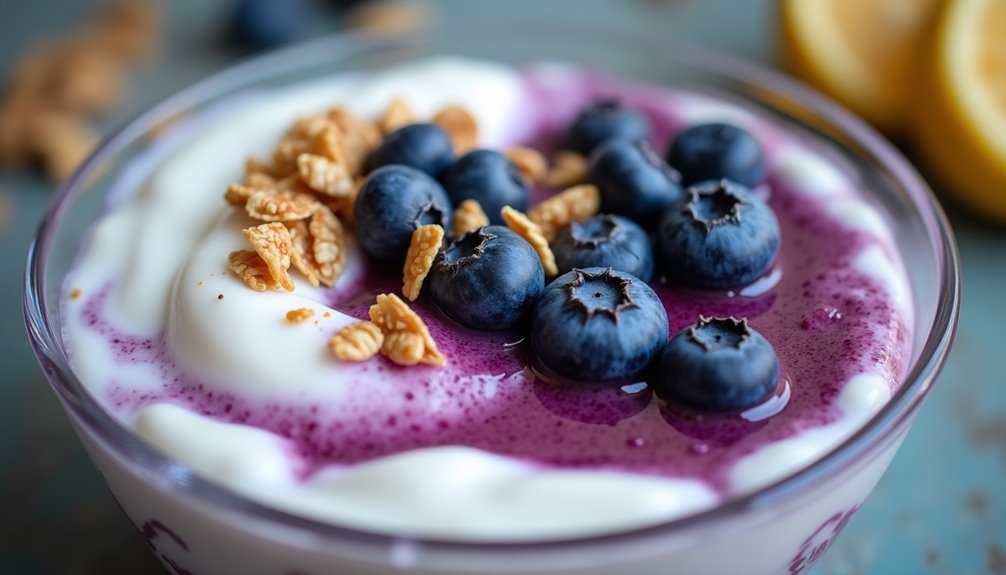 Blueberry and Greek Yogurt Blend