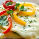 Egg White Veggie Omelette