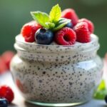 Chia Seed Pudding With Berries