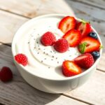 Greek Yogurt With Berries and Chia Seeds