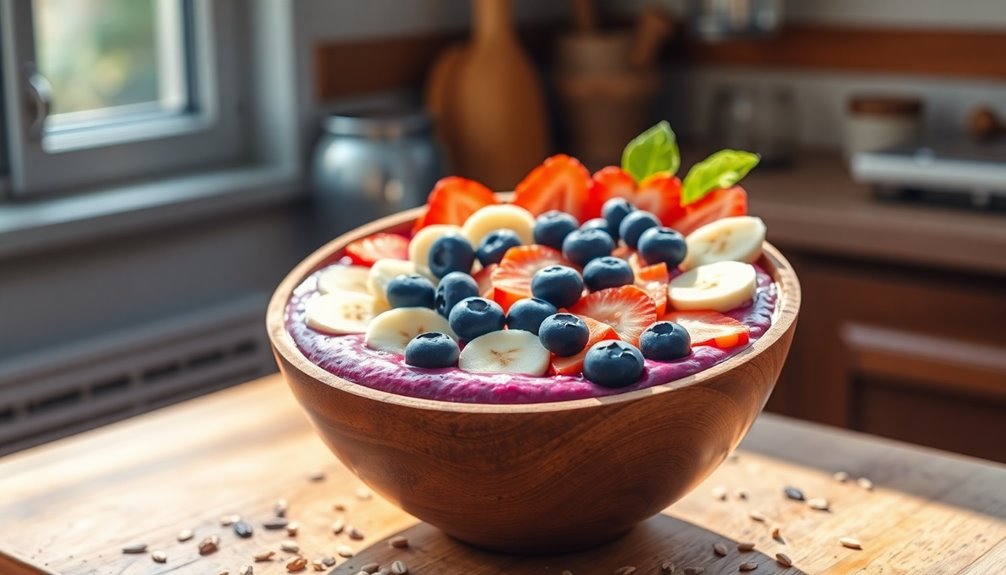 healthy colorful customizable breakfast