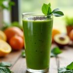 Green Detox Smoothie With Spinach