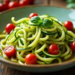 Zucchini Noodles Instead of Pasta