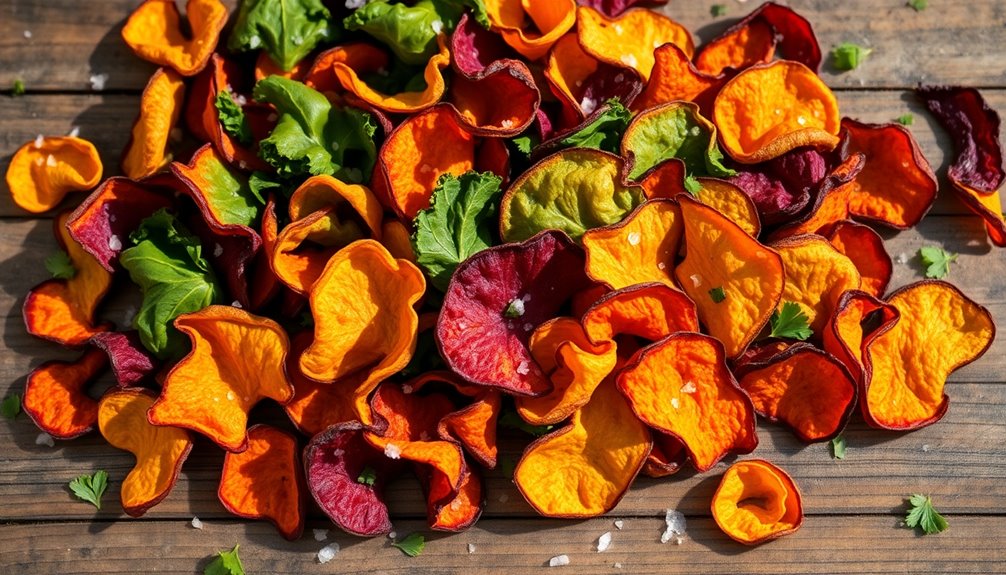 Air-Fryer Veggie Chips