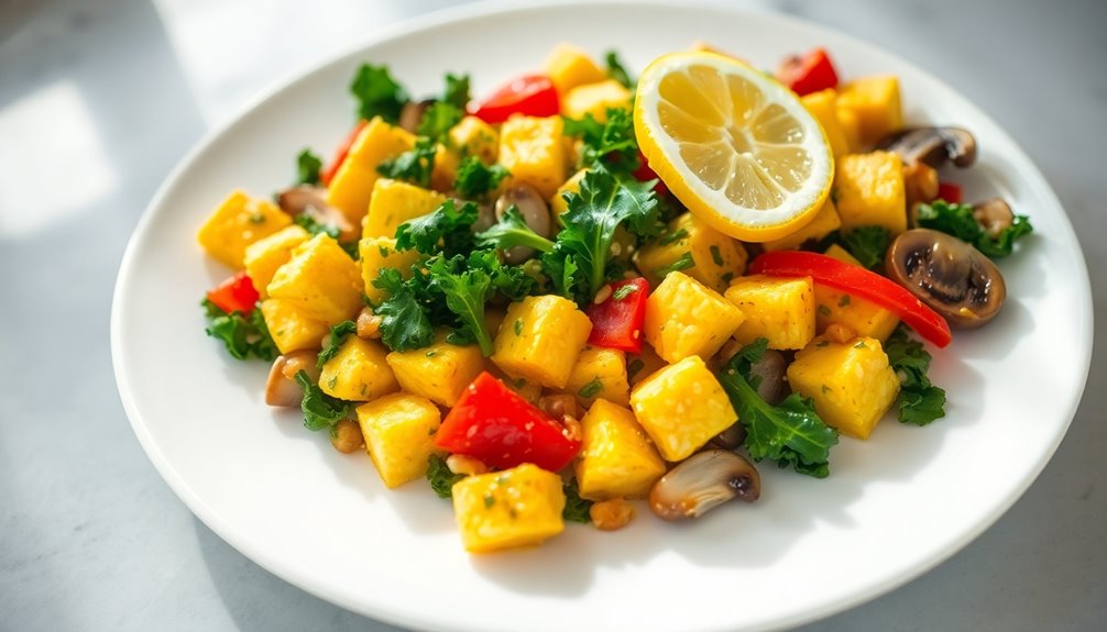 Tofu Scramble With Vegetables