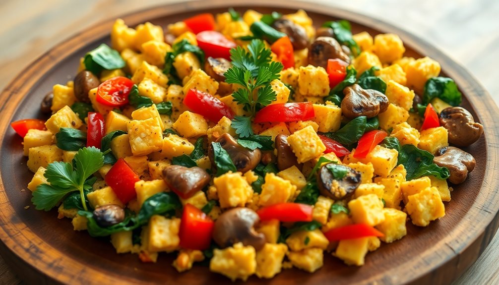 Tofu Scramble With Vegetables