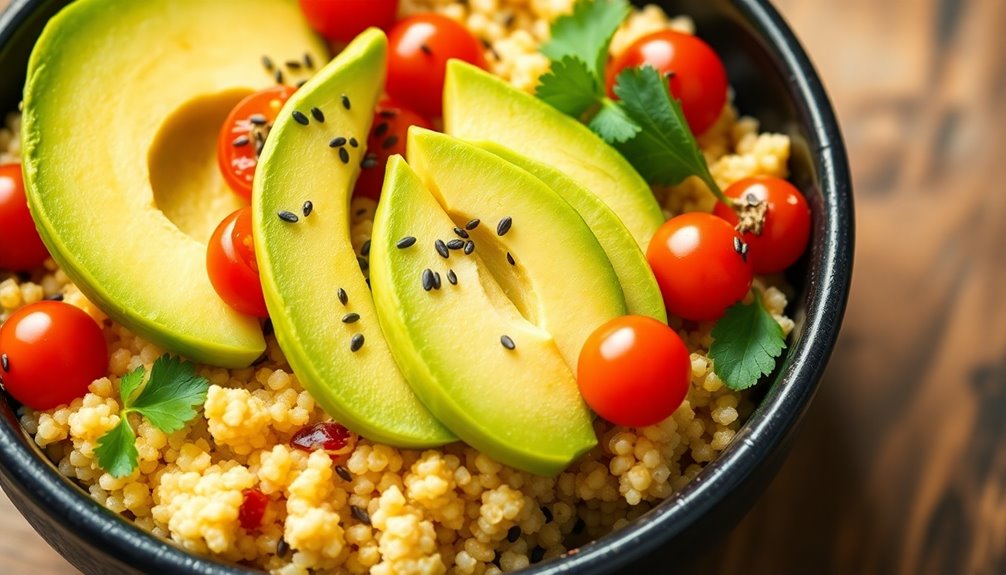 Quinoa and Avocado Bowl