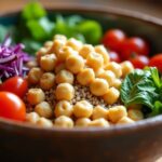 Quinoa and Chickpea Buddha Bowl