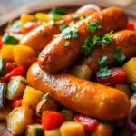 Chicken Sausage and Veggie Hash