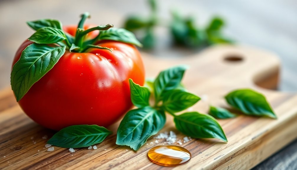 juicy red ripe tomatoes