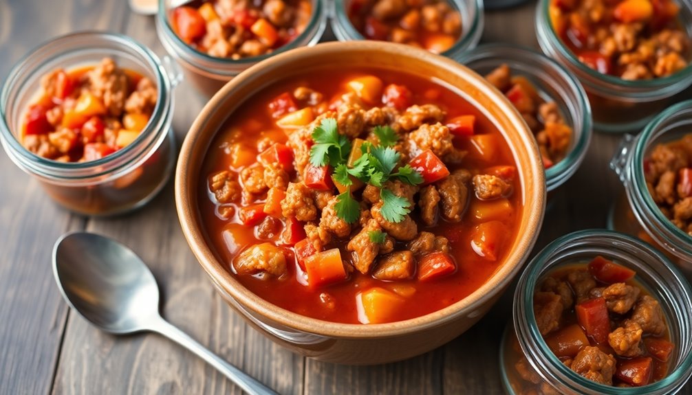 Freezer-Friendly Turkey Chili