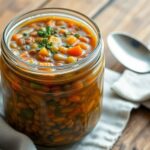 Freezer-Ready Lentil Soup