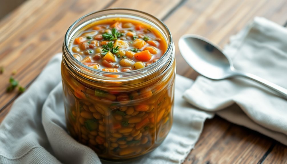 Freezer-Ready Lentil Soup