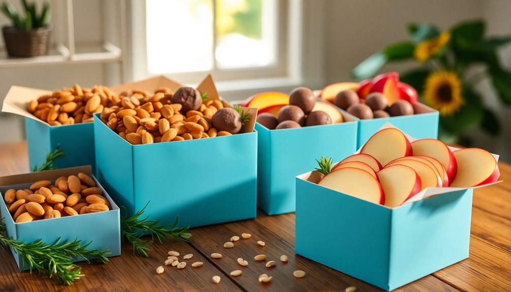 DIY Protein Snack Boxes