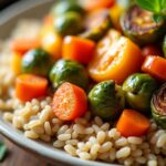 Roasted Veggies With Brown Rice