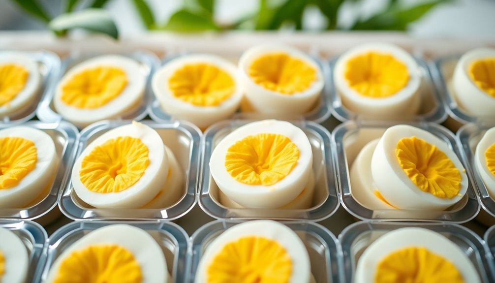 nutritious hard boiled egg snacks