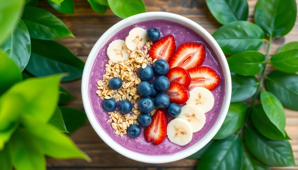 nutritious high protein smoothie bowls