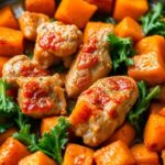 Turkey and Sweet Potato Skillet