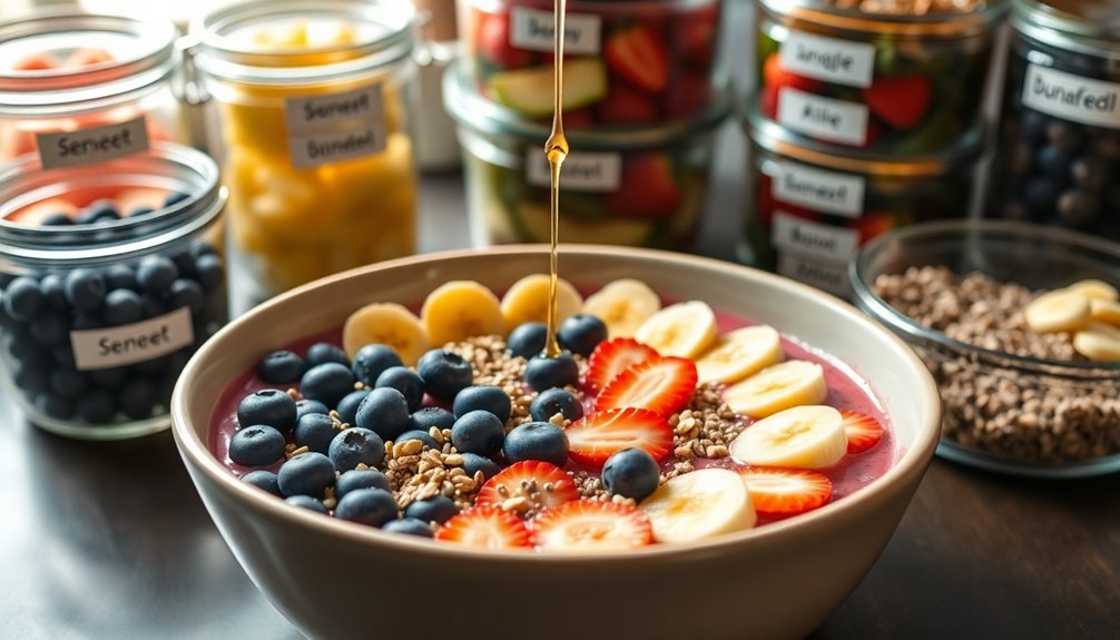 organize food and containers