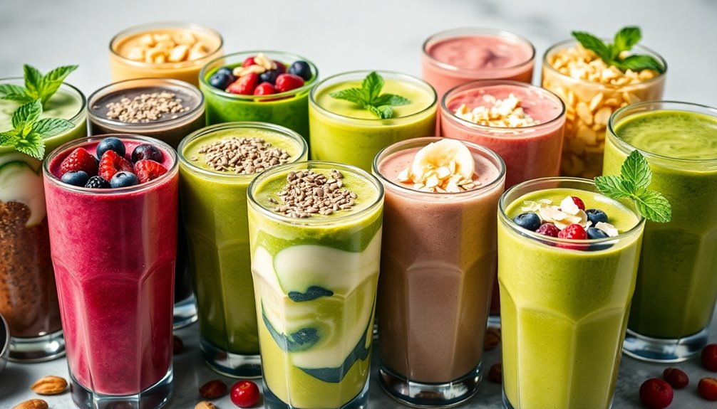 personalized smoothie creation process