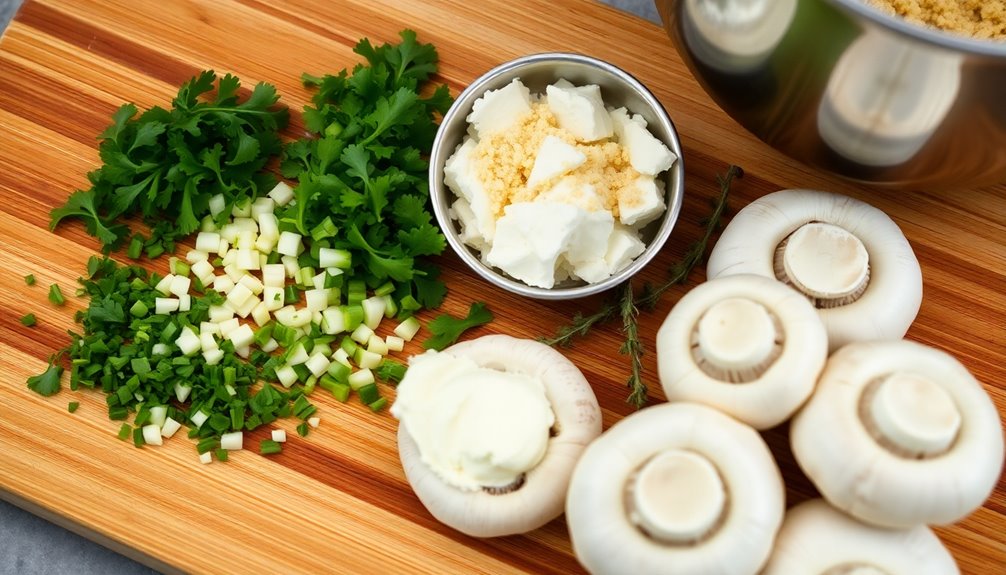 prepping the thanksgiving meal