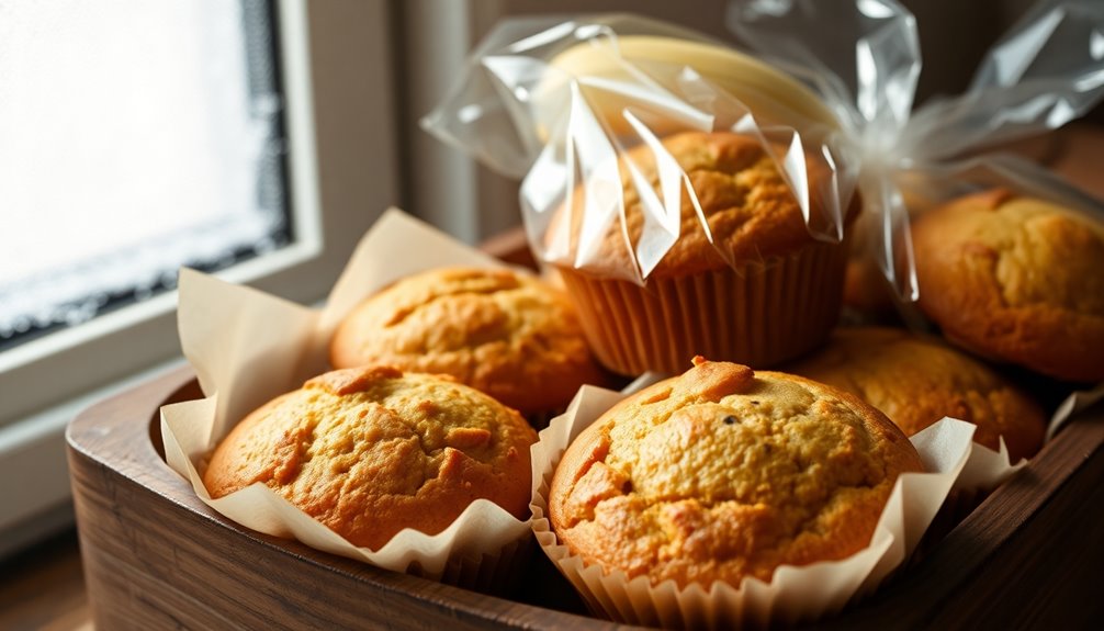 preserving muffins for later