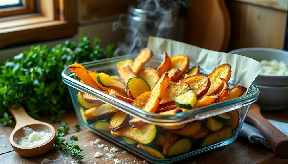 preserving uneaten food items