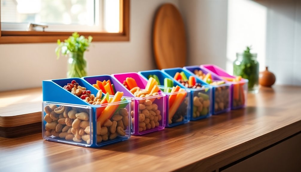 proper storage for snacks