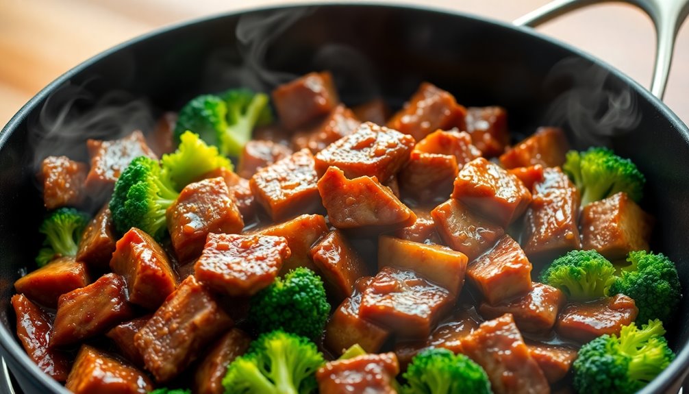 Beef and Broccoli Skillet