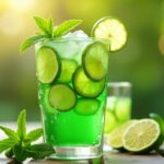 Low-Calorie Cucumber Lime Cooler