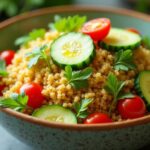 Quinoa and Cucumber Salad